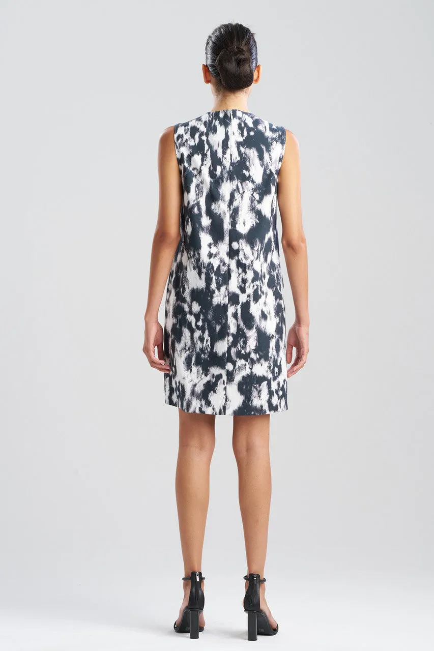 Abstract Shift Dress