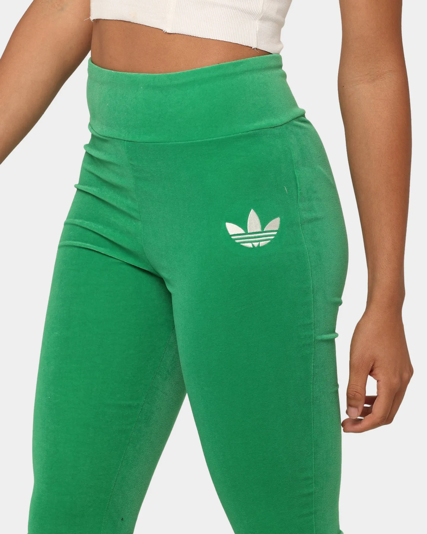 Adidas Women's Flared Leggings Green