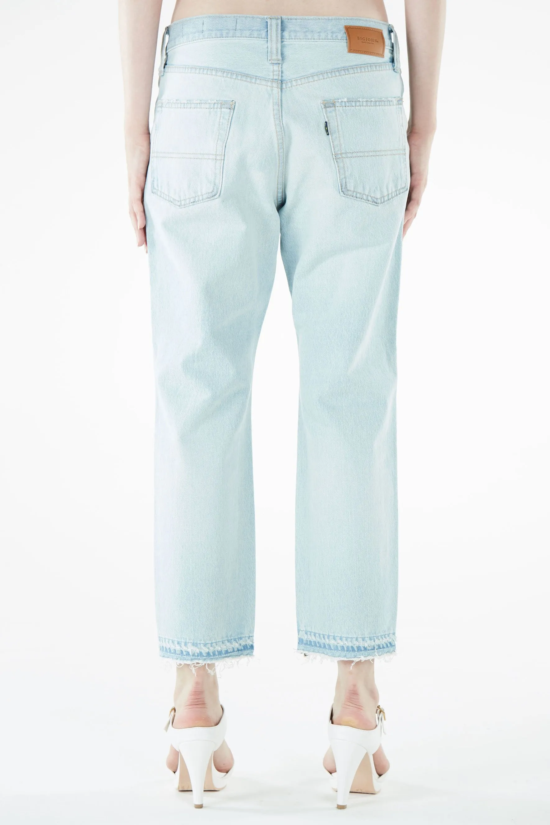 Ankle Tapered Boyfriend HD Damaged