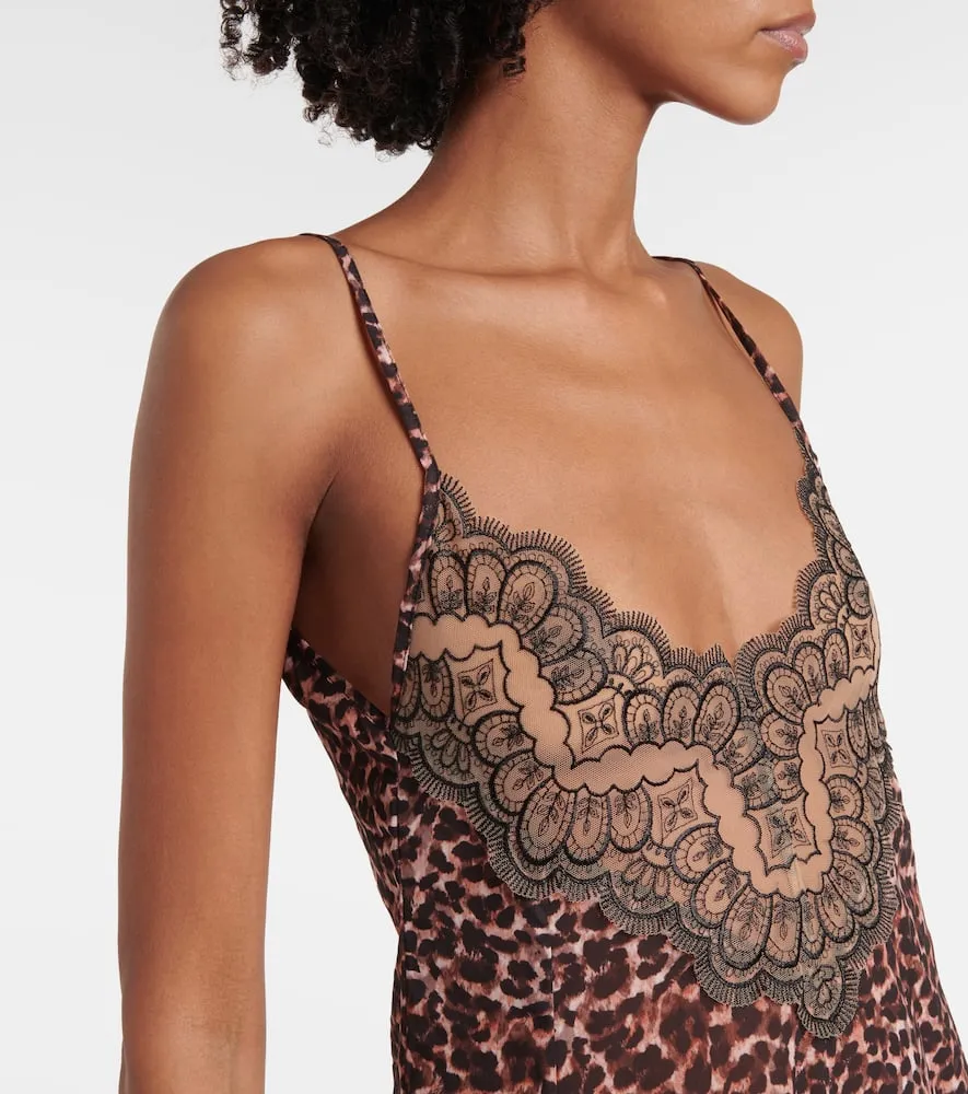 Bananhot Sasha printed maxi dress