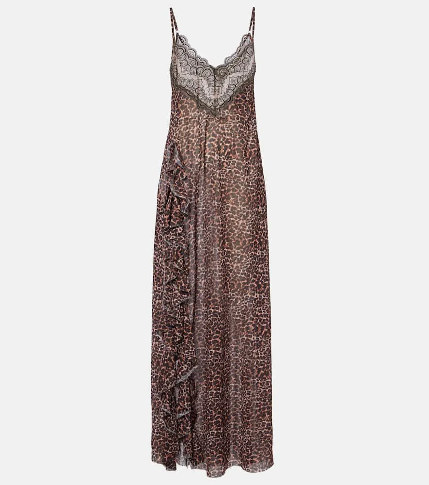 Bananhot Sasha printed maxi dress