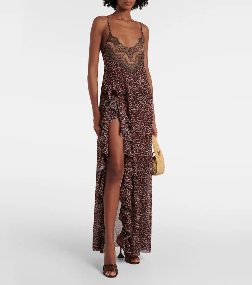 Bananhot Sasha printed maxi dress