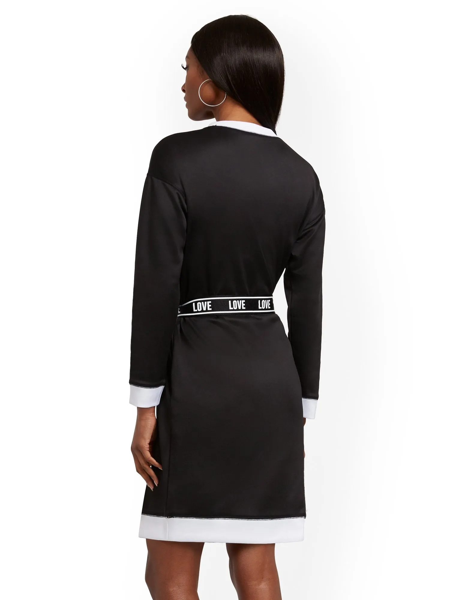Belted Shift Dress