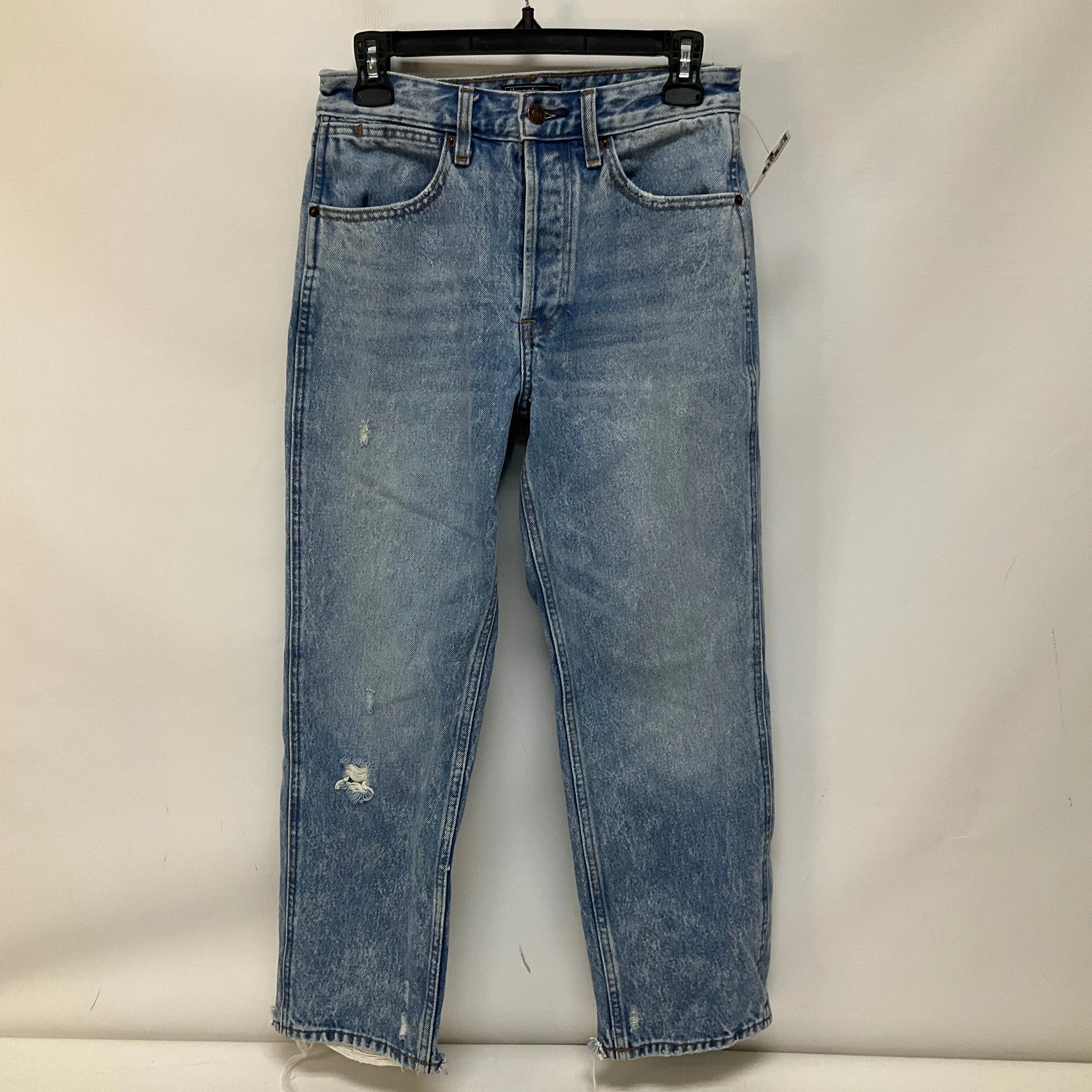 Blue Denim Jeans Boyfriend Abercrombie And Fitch, Size 2