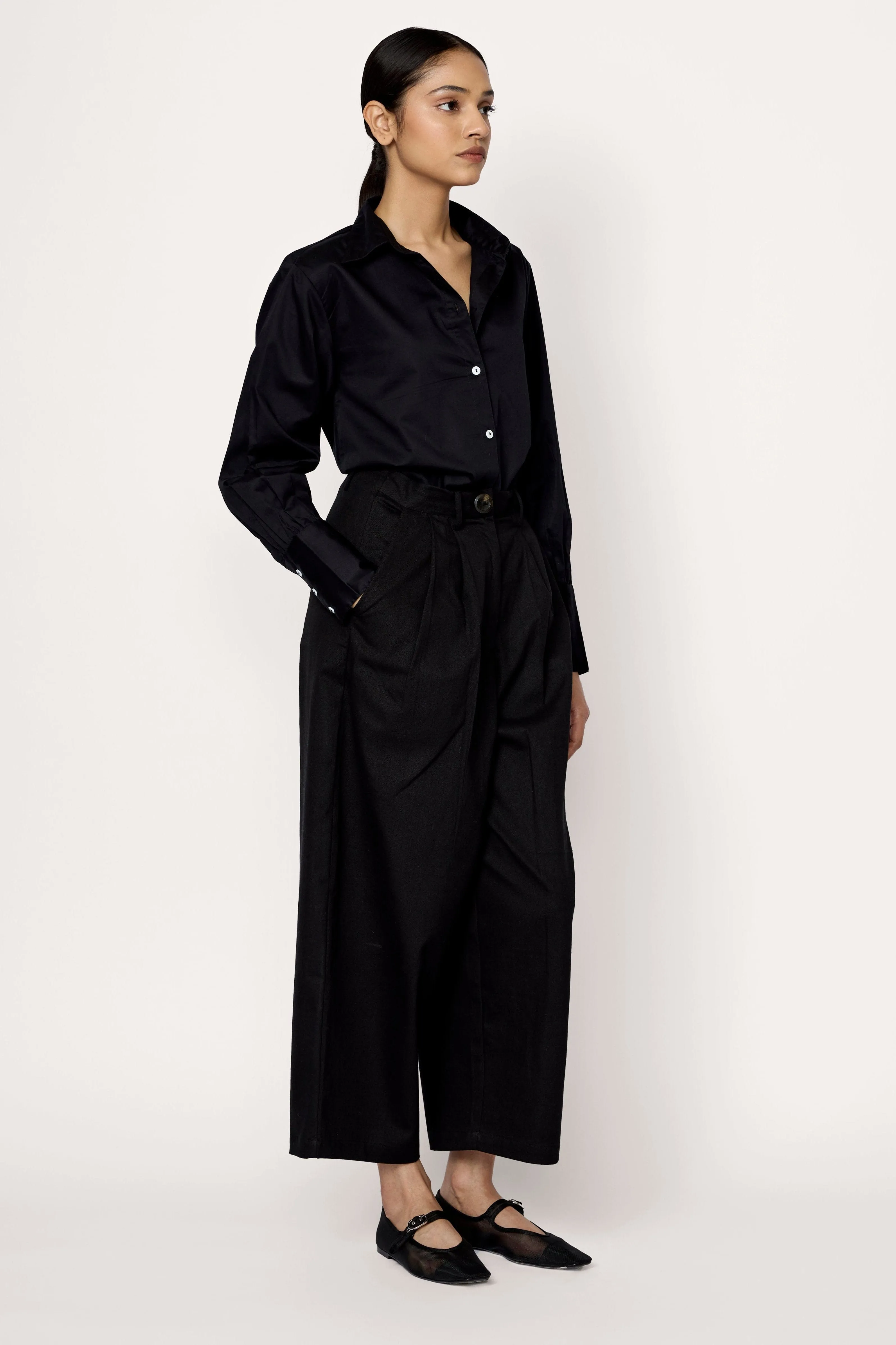 Boyfriend Pant - Black