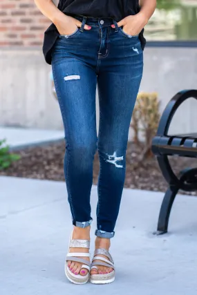 Brunch High Rise Cuffed Skinny