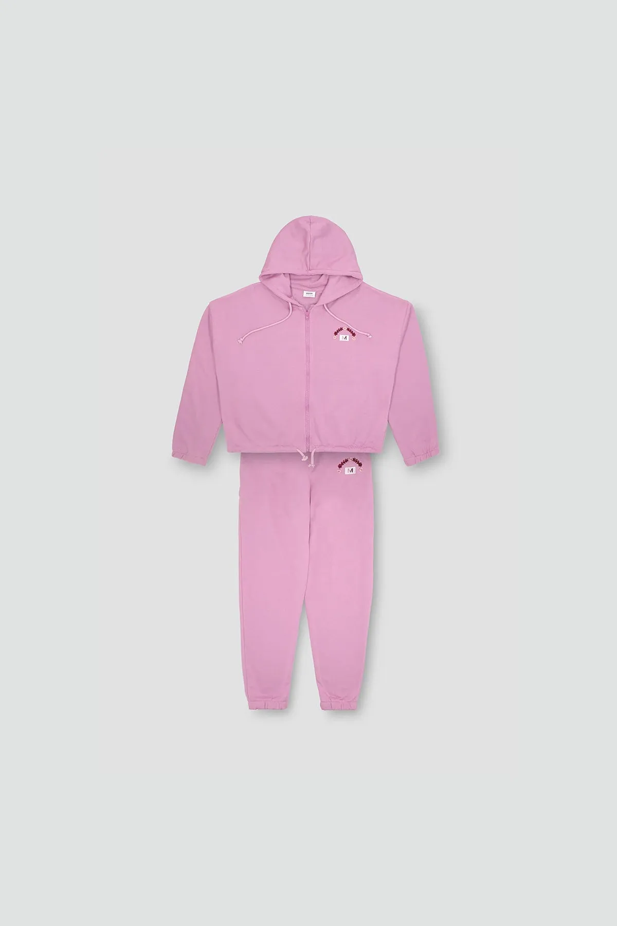 Co-Ord Tracksuit Set For Women - Orchid