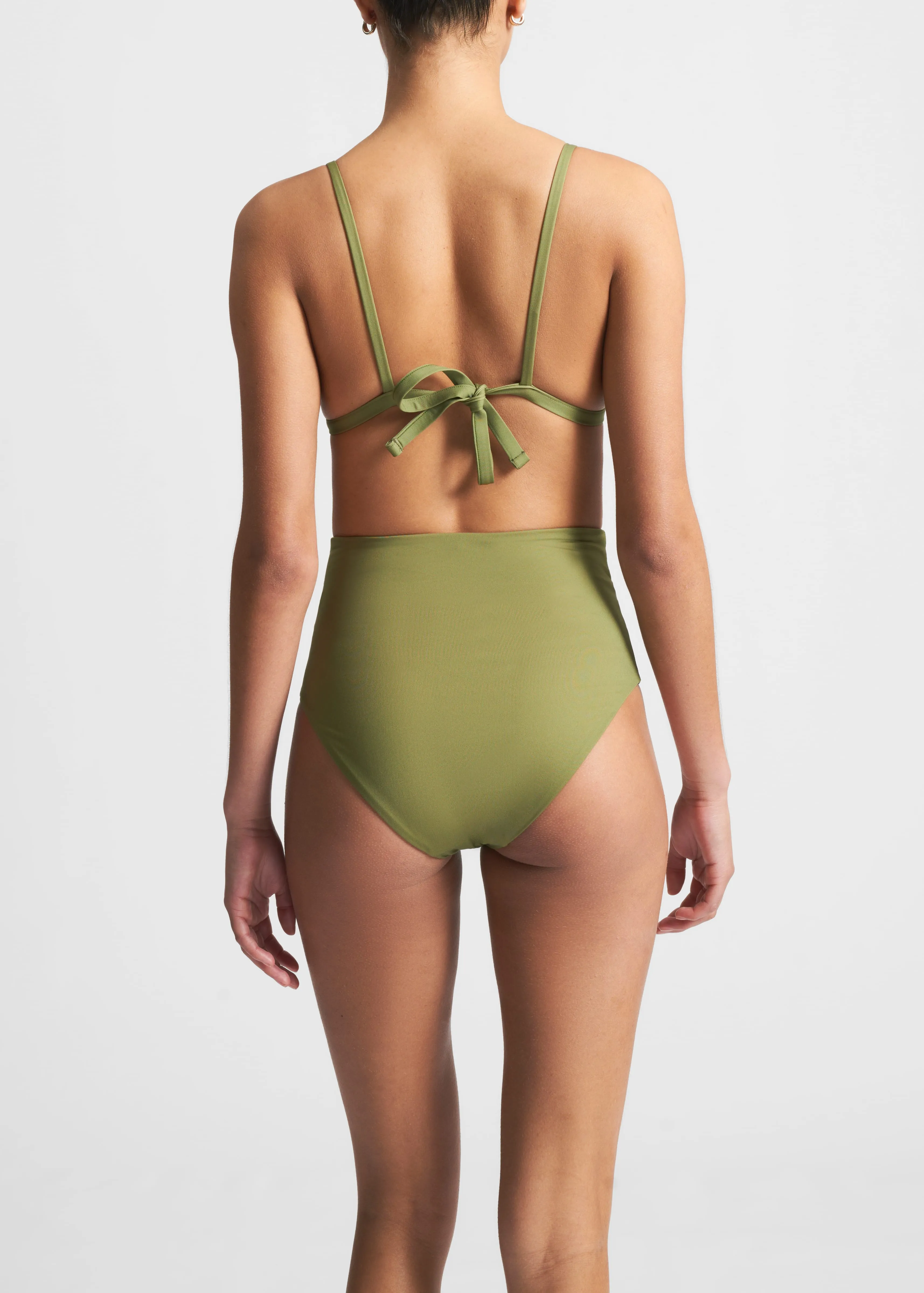 Deia Bikini Bottom Moss Green