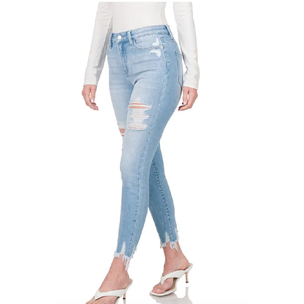 Distressed Skinny Jeans