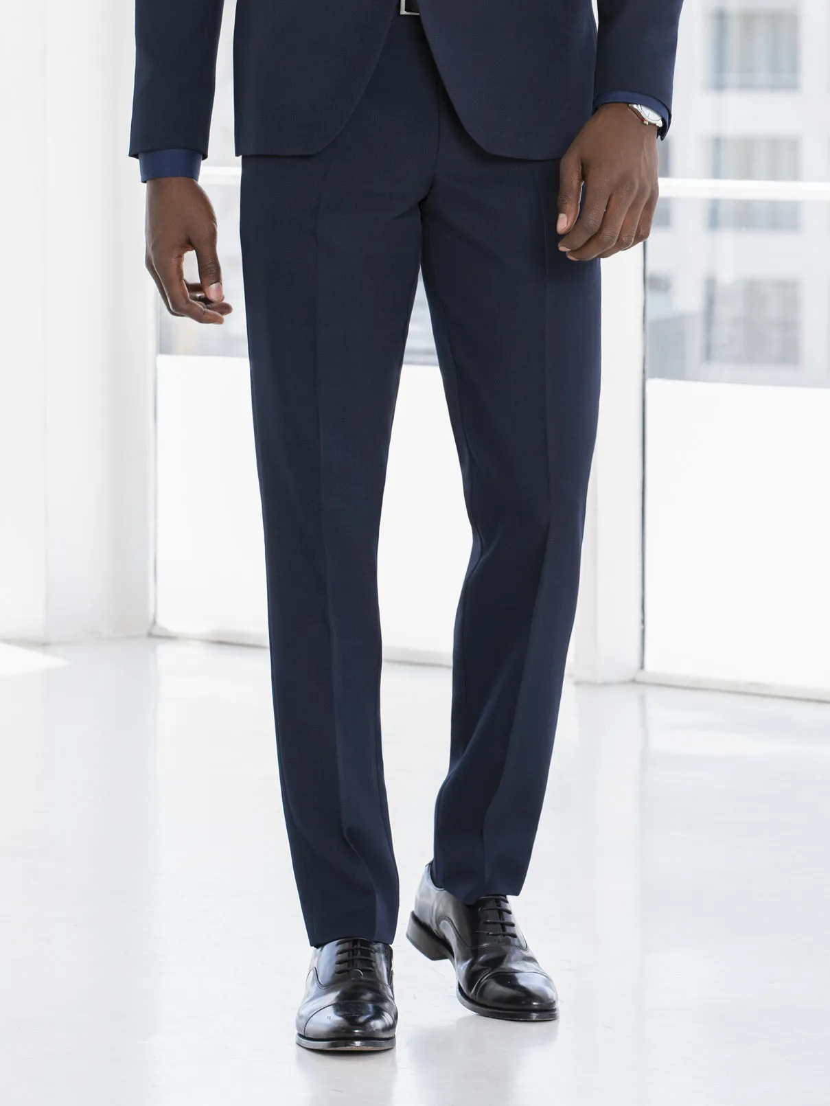 Dylan Fitted trouser - navy