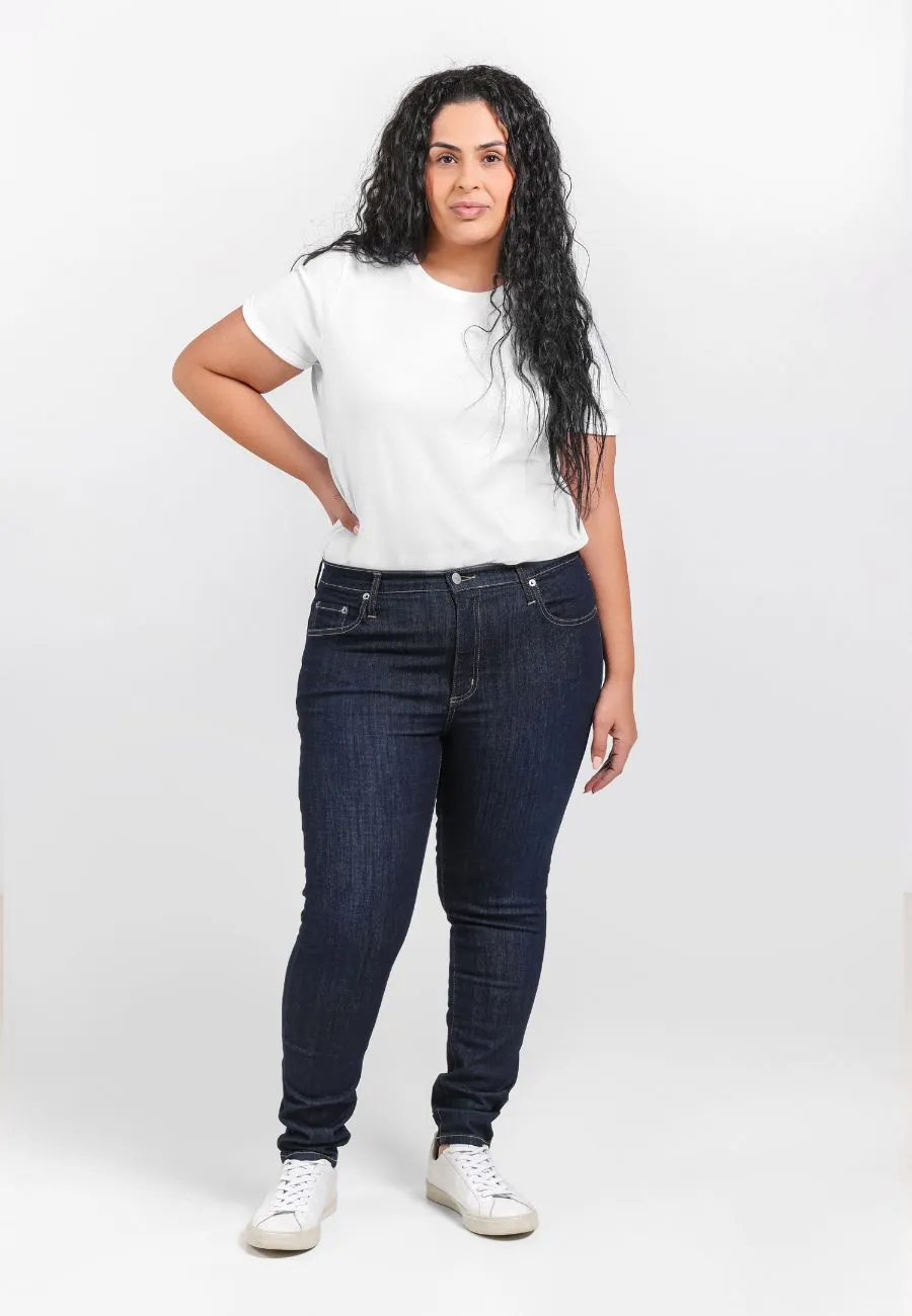 Elwood Skinny Ankle | Dark Indigo