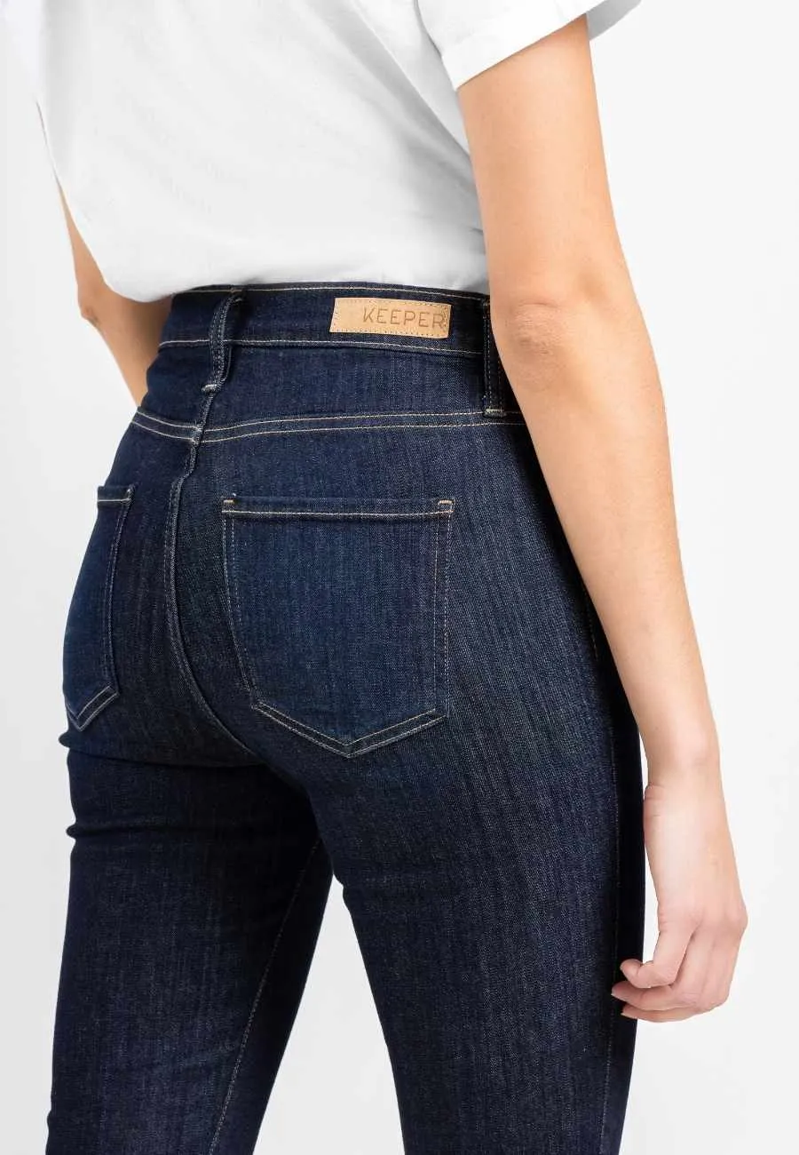 Elwood Skinny Ankle | Dark Indigo