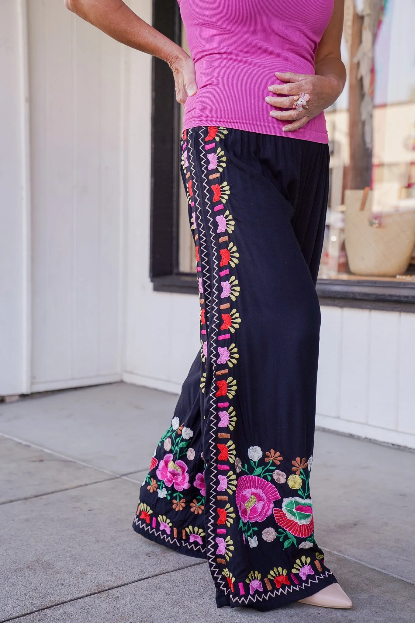Esmeralda Wide Leg Pant