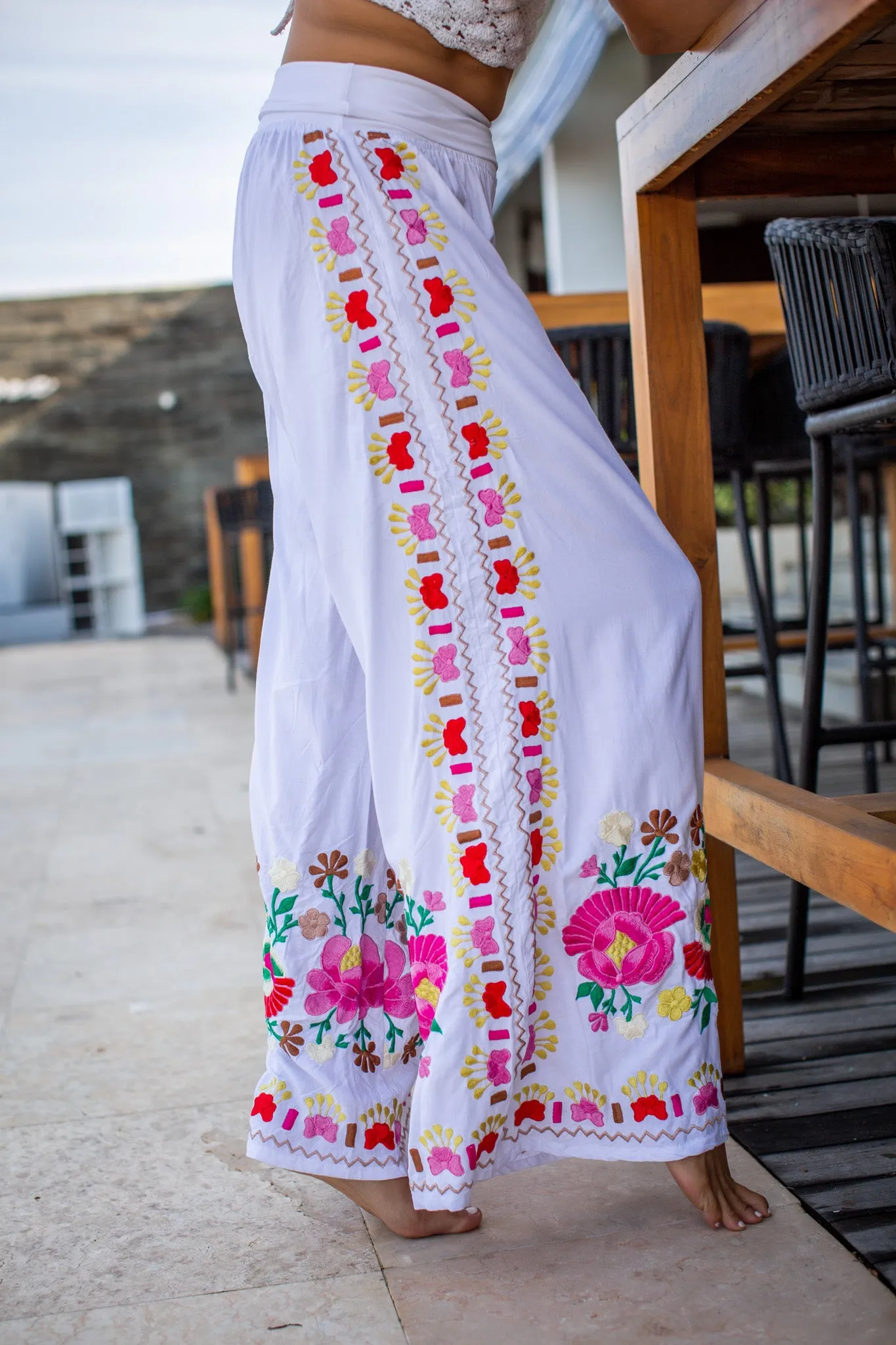 Esmeralda Wide Leg Pant