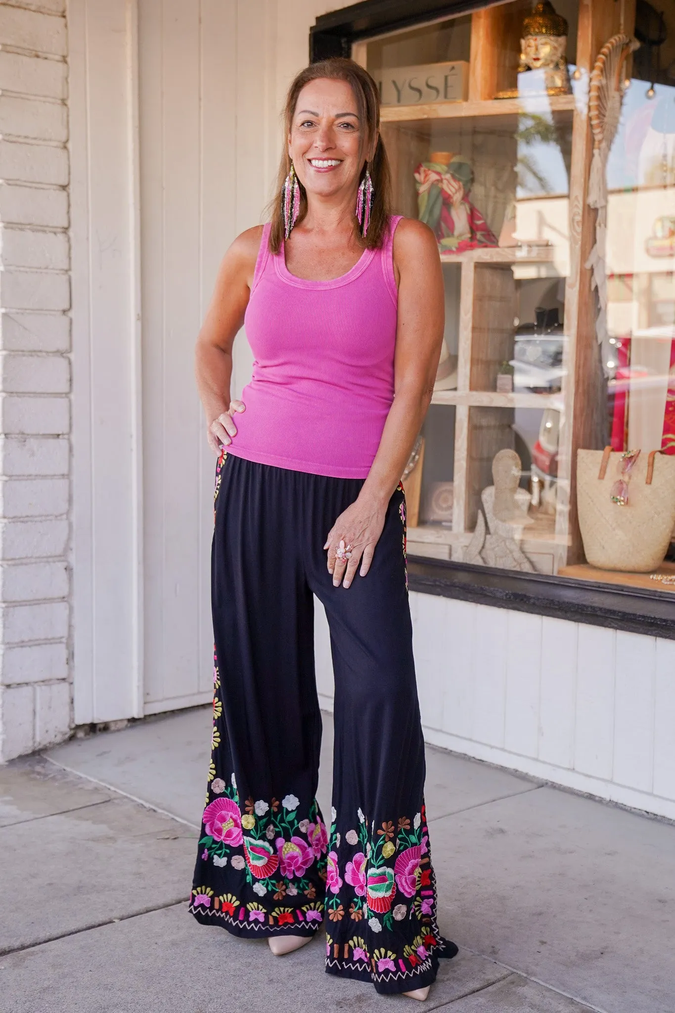 Esmeralda Wide Leg Pant