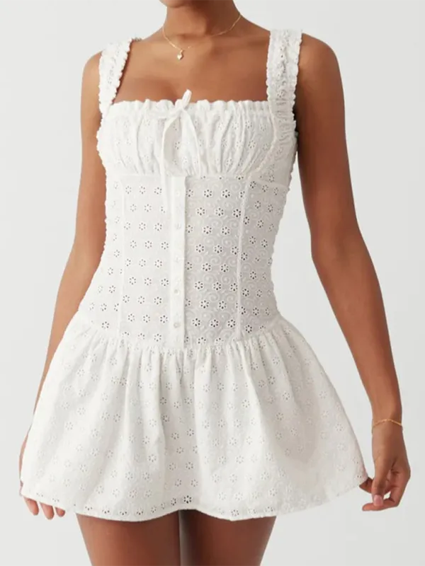 Estella Lace Mini Dress