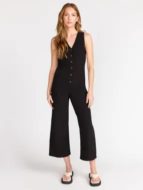 Gilli Sleeveless V-Neck Button Down Jumpsuit - Brands We Love