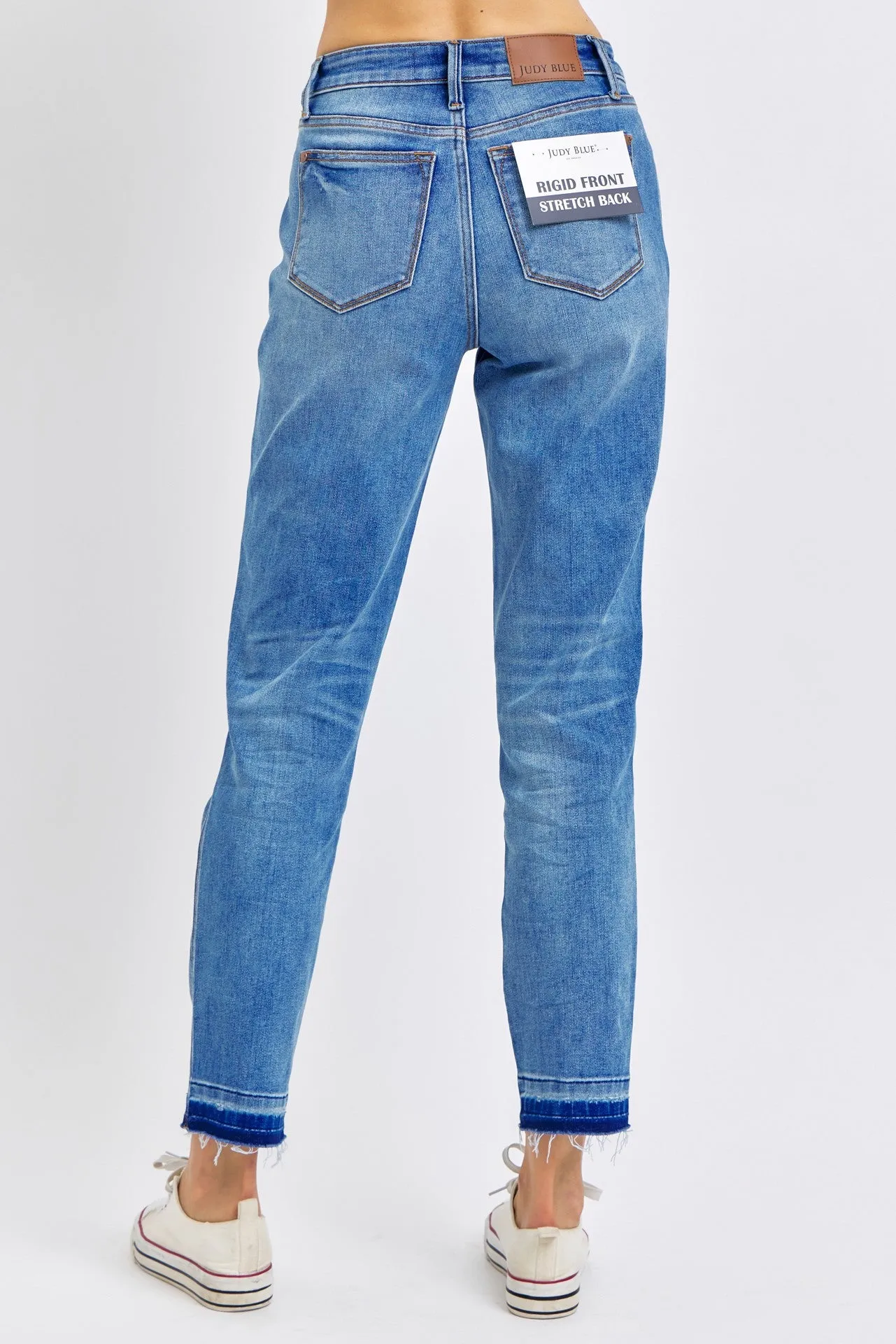 Judy Blue Mid-Rise Boyfriend Jeans- 88818