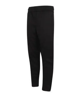 Kids knitted tracksuit pants | Black
