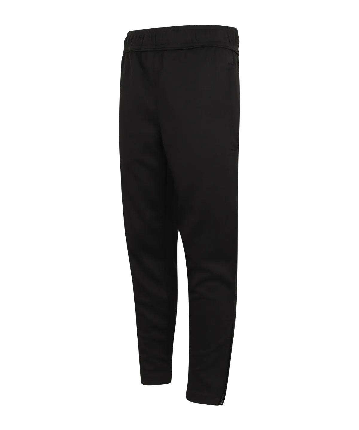 Kids knitted tracksuit pants | Black
