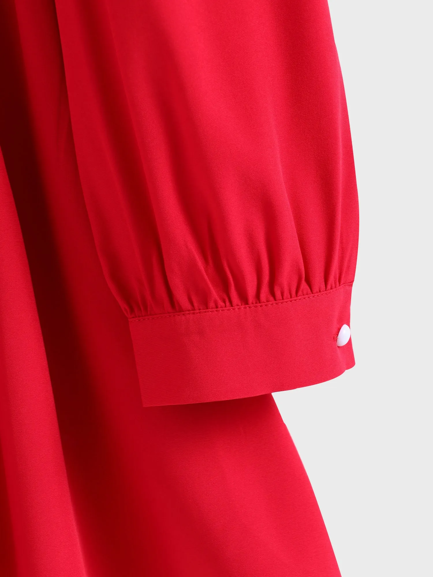 Midsize Charming Keyhole Neck Mini Dress