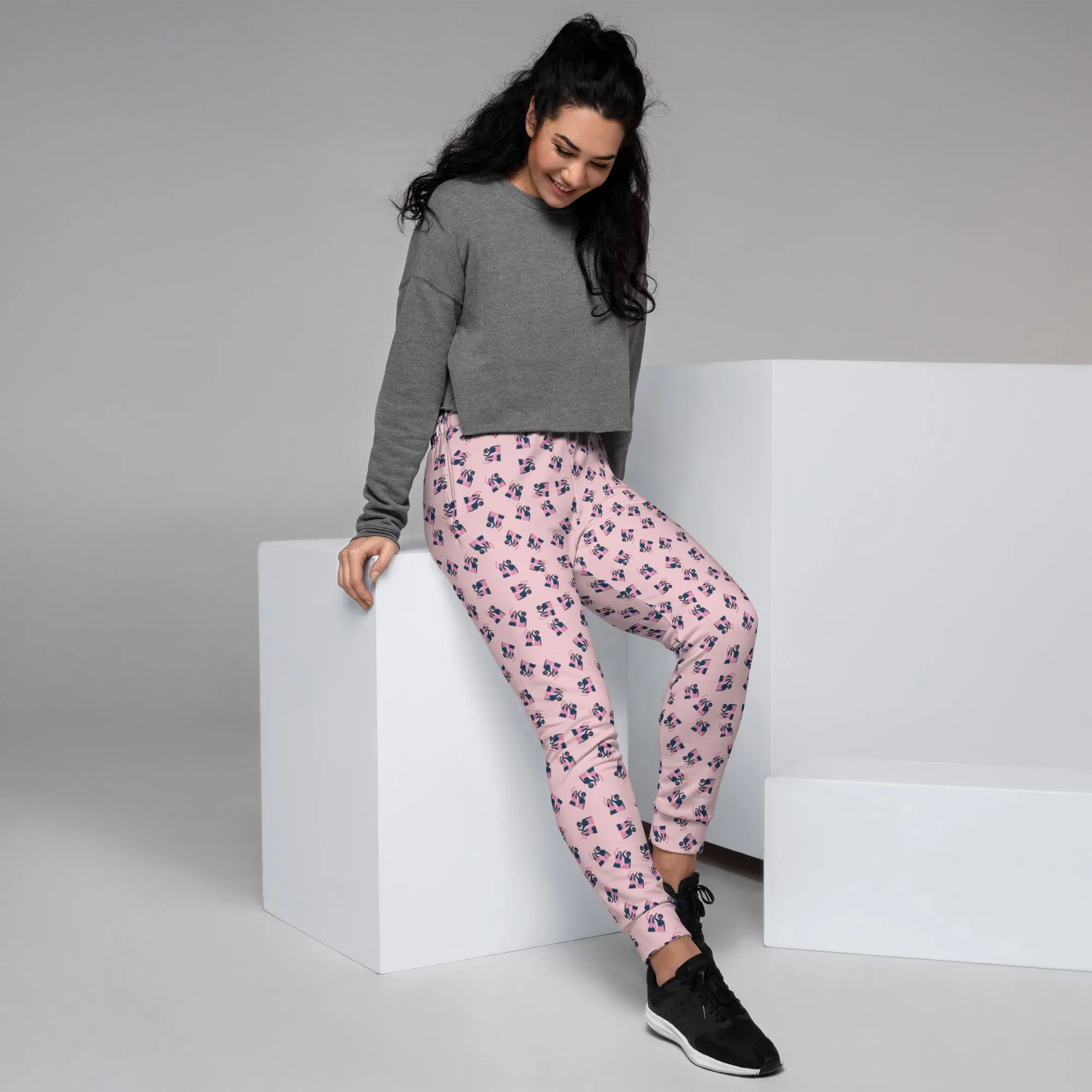 Pink Power Breast Cancer Women's Joggers