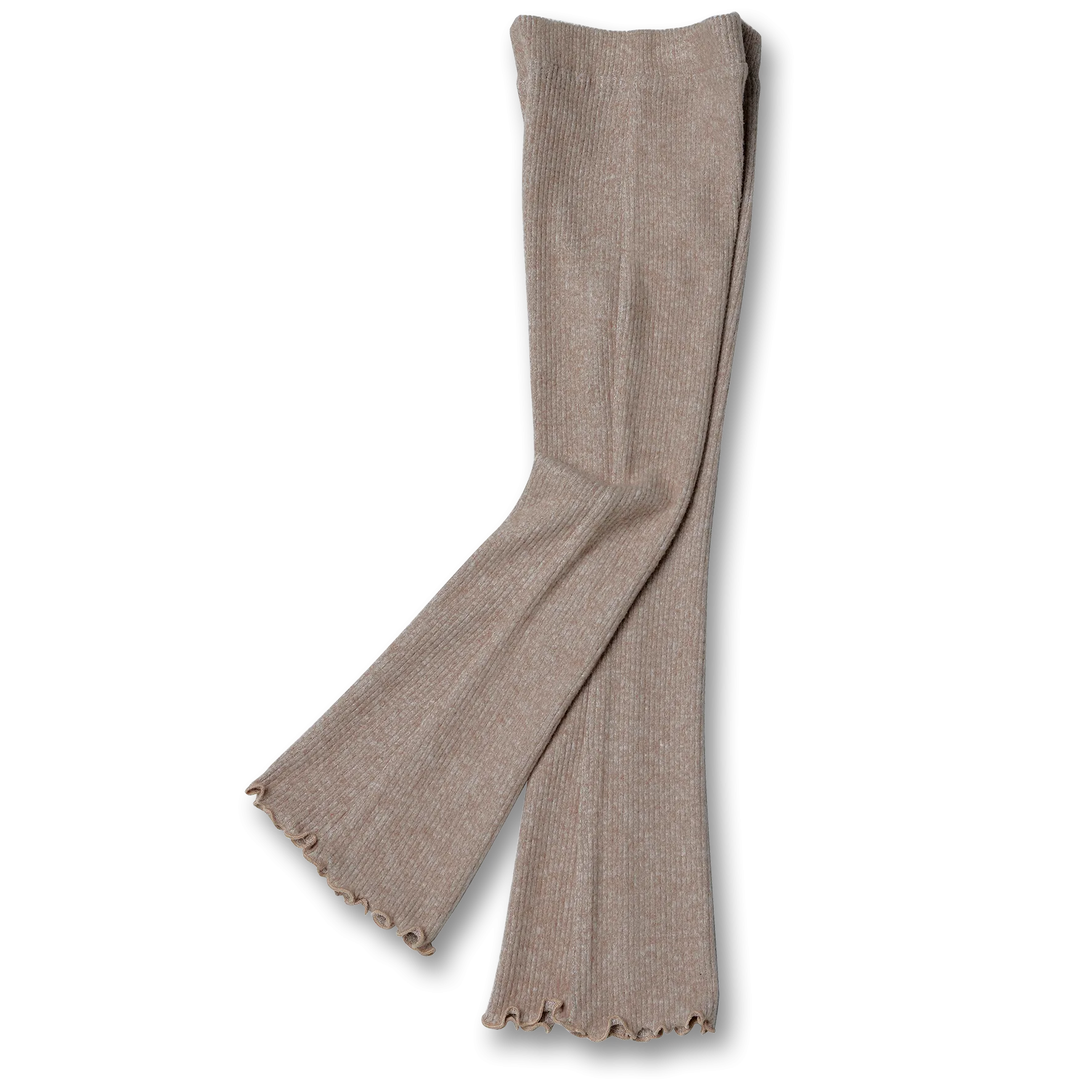 Ribbed Flared Leggings