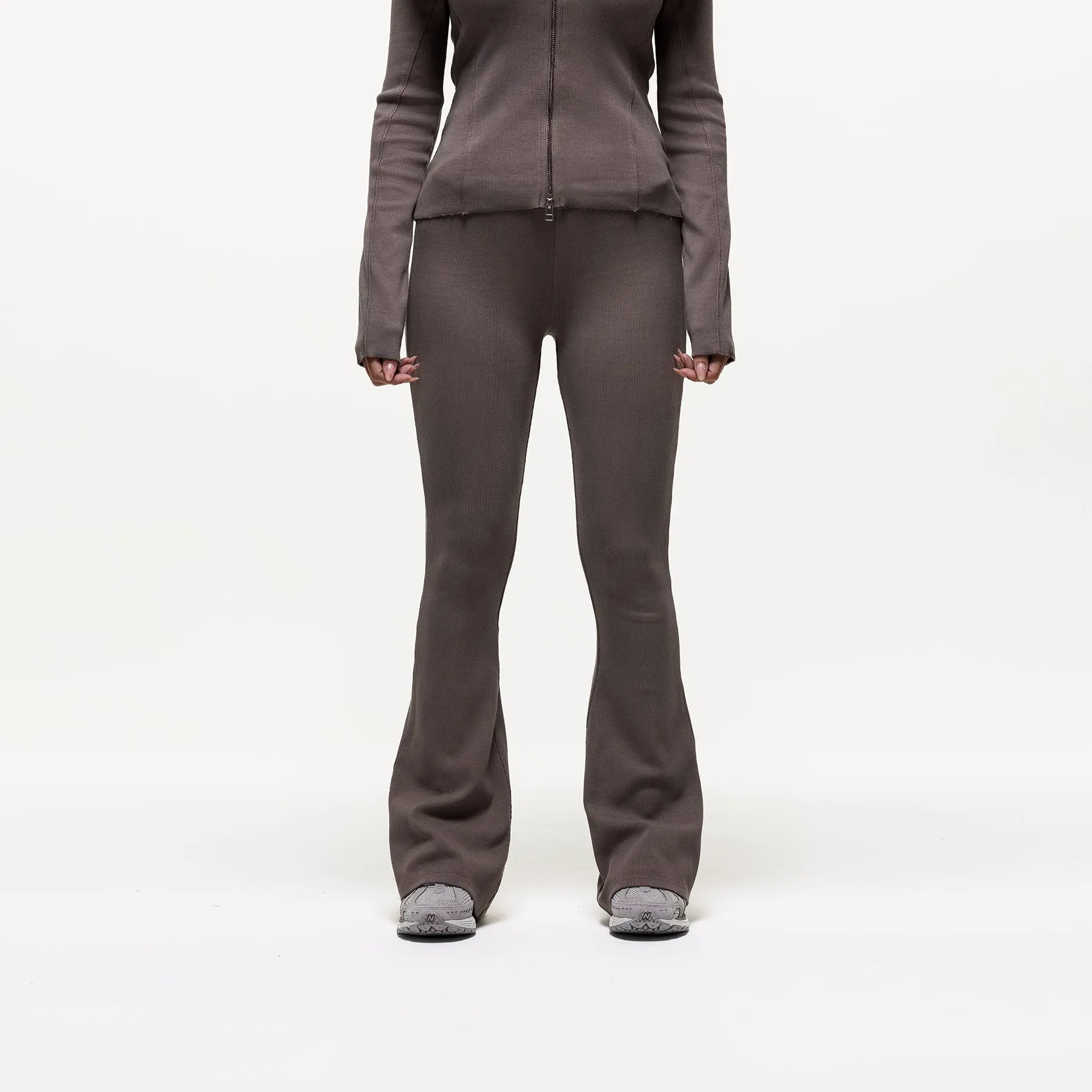 Ridge Taupe Flared Legging