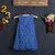 Royal Blue Lacy Dress