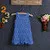 Royal Blue Lacy Dress