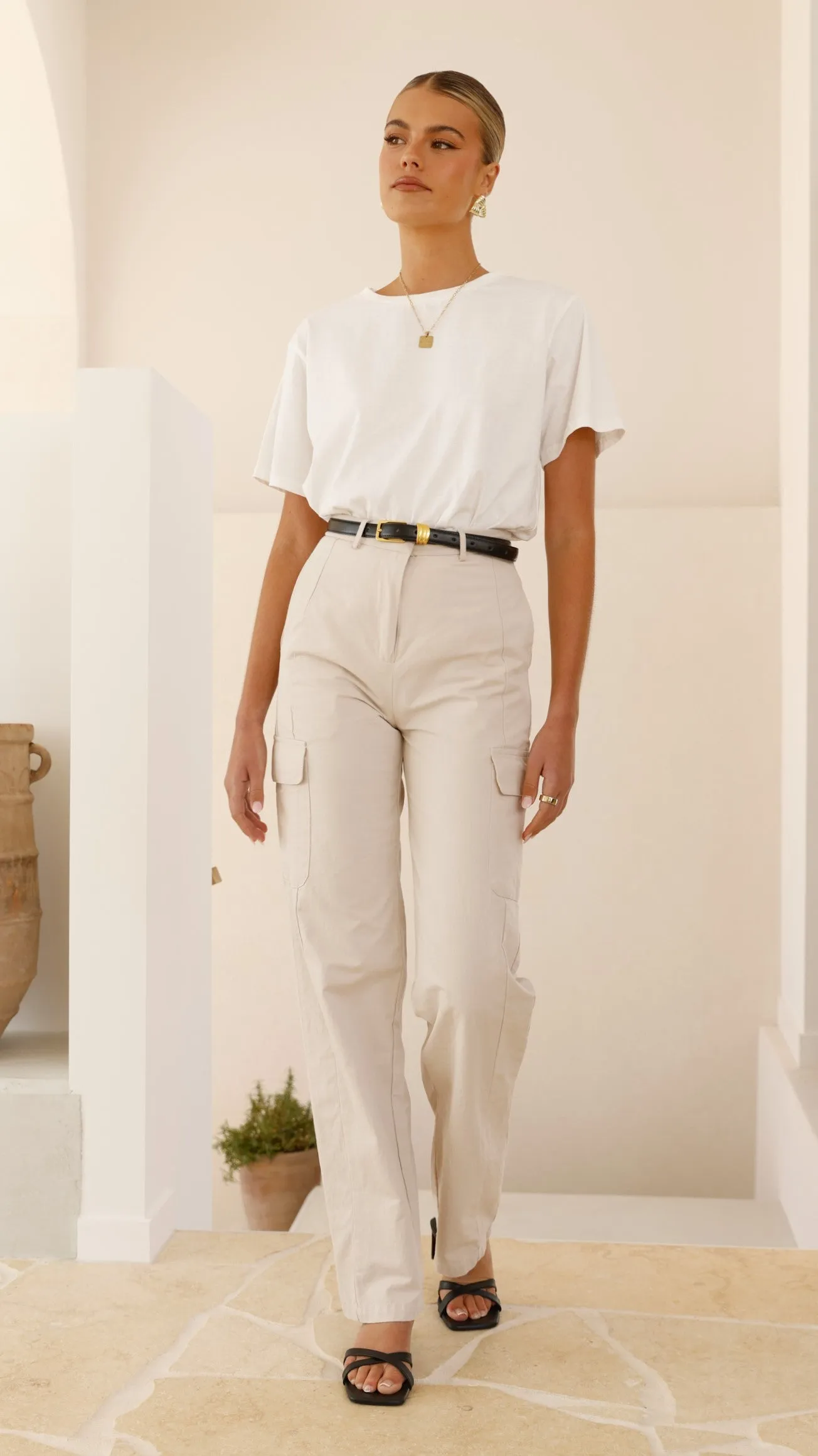Tamara Pants - Cream