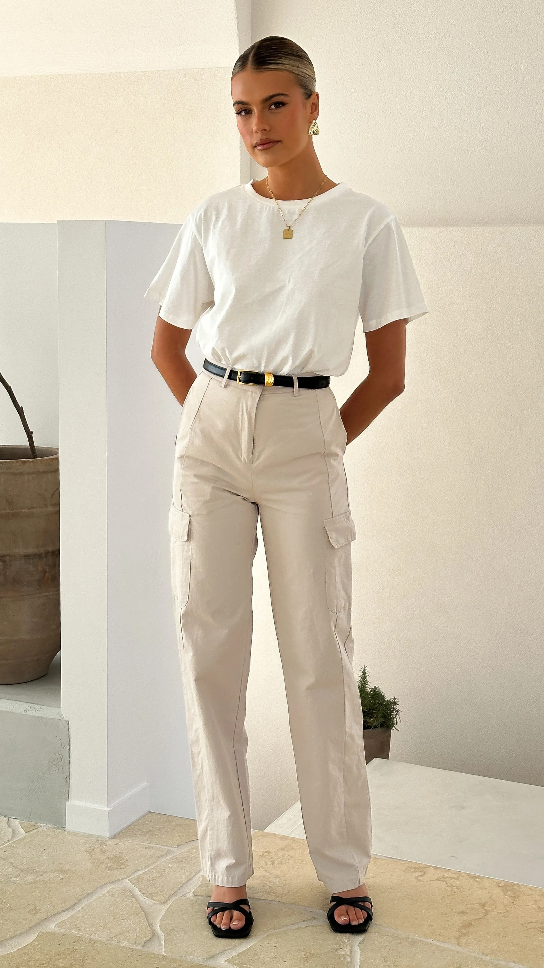 Tamara Pants - Cream