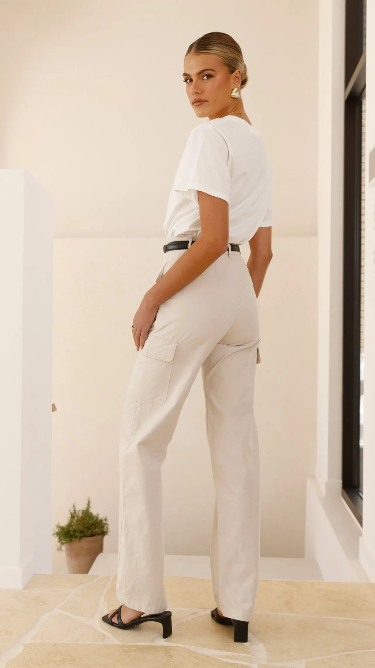 Tamara Pants - Cream