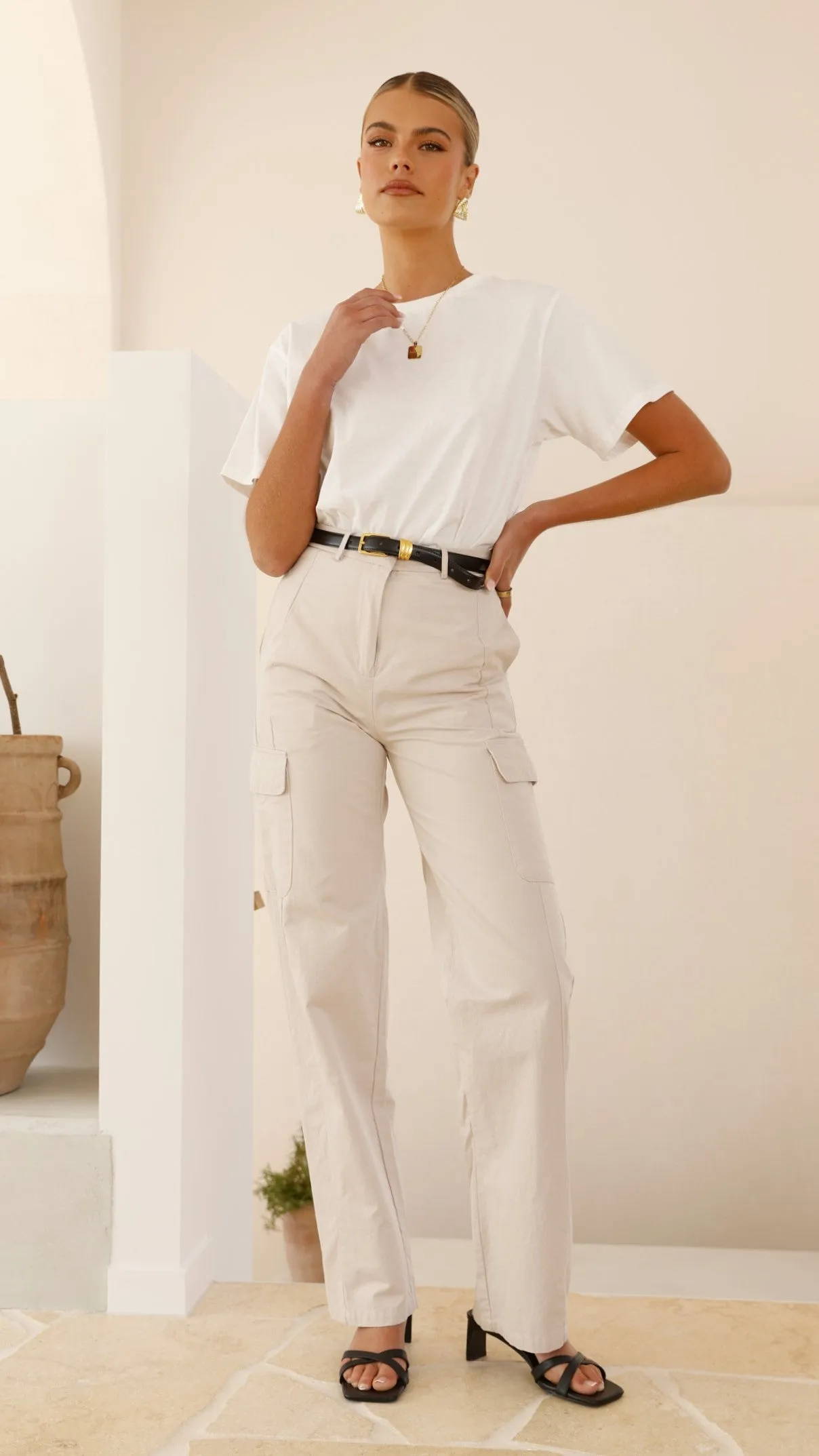Tamara Pants - Cream