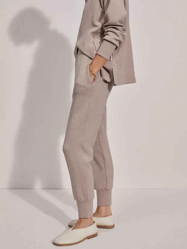 The Slim Cuff Pant 27.5 - Taupe Marl