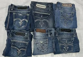 Y2k flared Rockrivival  jeans